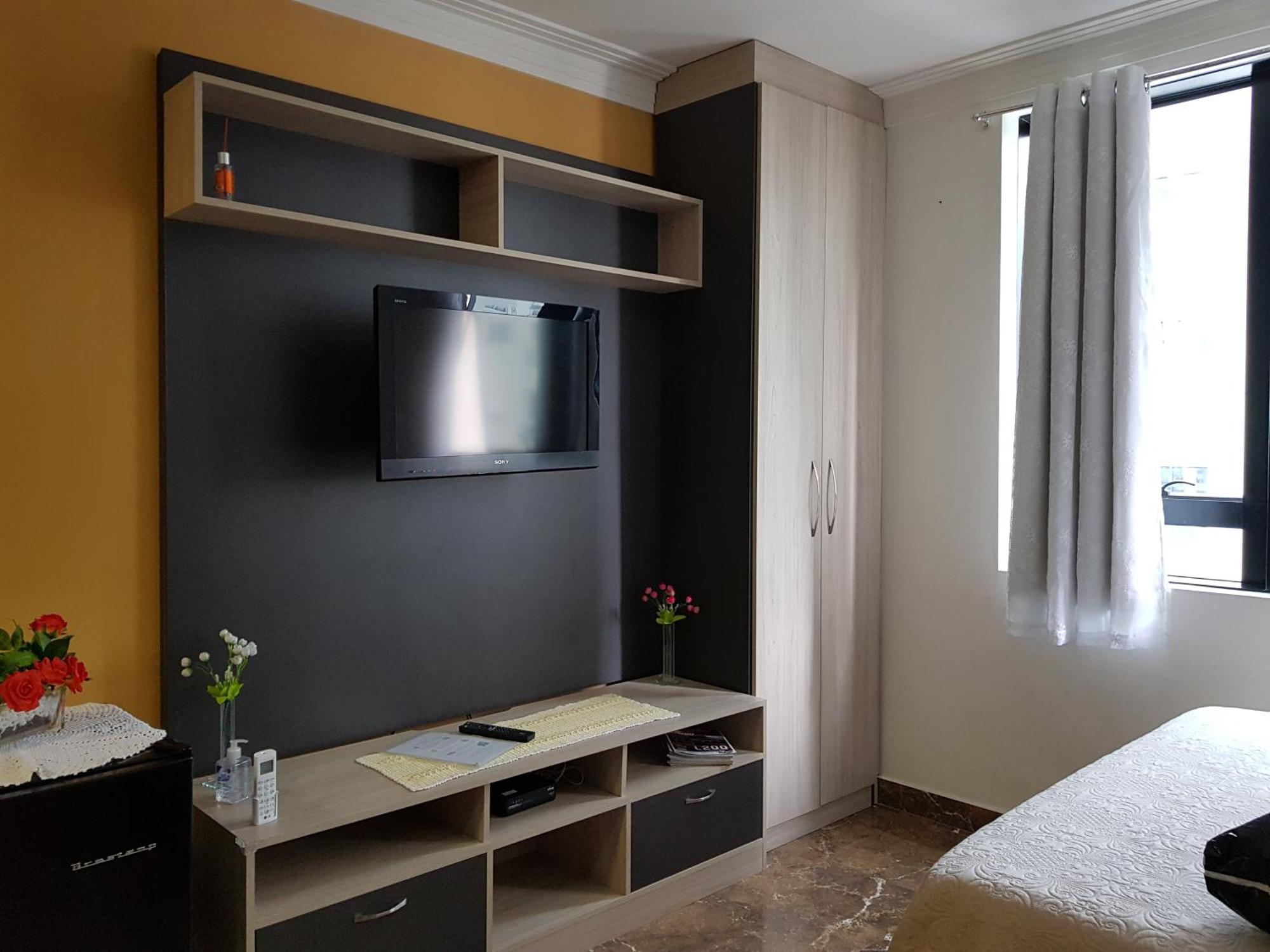 Flat Novo Com Ar E Estac, Super Aconchegante - Selenita1